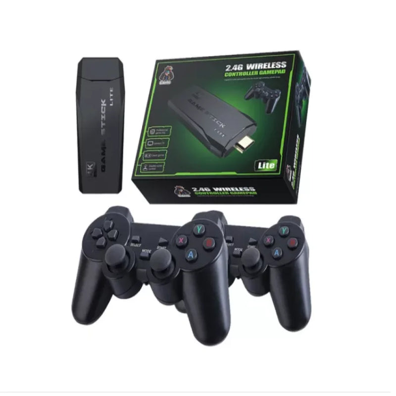 gamepad controle wireless 2.4g 4k retro 20.000 jogos sem fio