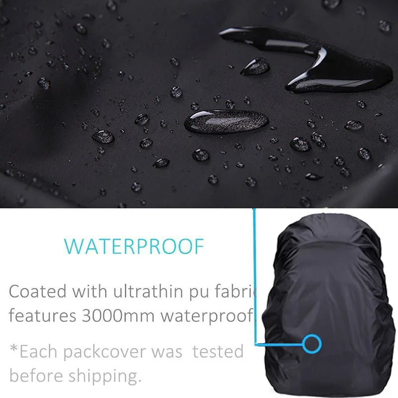 35L 100L 120L Rain Cover Backpack Waterproof Bag Dust Hiking Camping Bags Large Military 90L 95L 110L Rain Cover xa41a