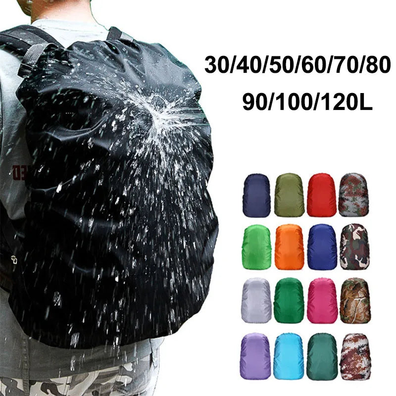 35L 100L 120L Rain Cover Backpack Waterproof Bag Dust Hiking Camping Bags Large Military 90L 95L 110L Rain Cover xa41a