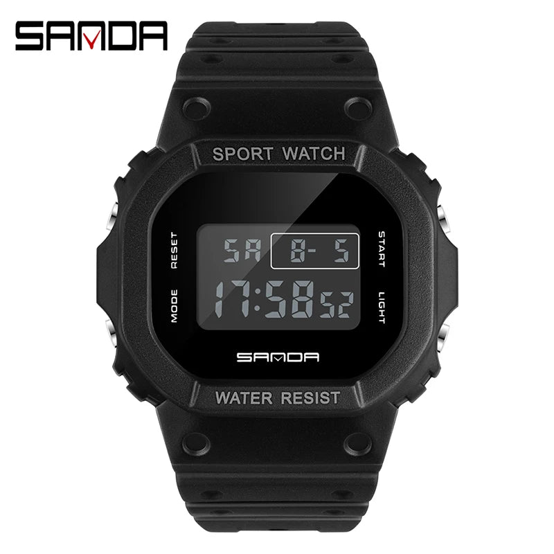 SANDA G Style Digital Watch Men Waterproof  Ms Watch Sport Men Watches Boy Girl Electronic relogio masculino Relógio mulher