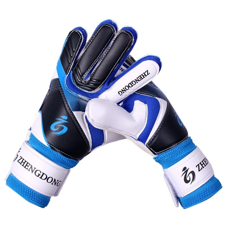 Kids Adults Professional Soccer Goalkeeper Gloves Finger Protection Goal Thickened Latex Football Gloves for futbol futebol Goal