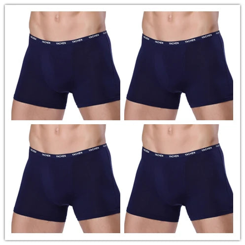 Bamboo Male Panties Sexy Underwear Men Cuecas Boxer New Fashion Boxer Shorts Mens Underware 4pcs/lot Free Shipping