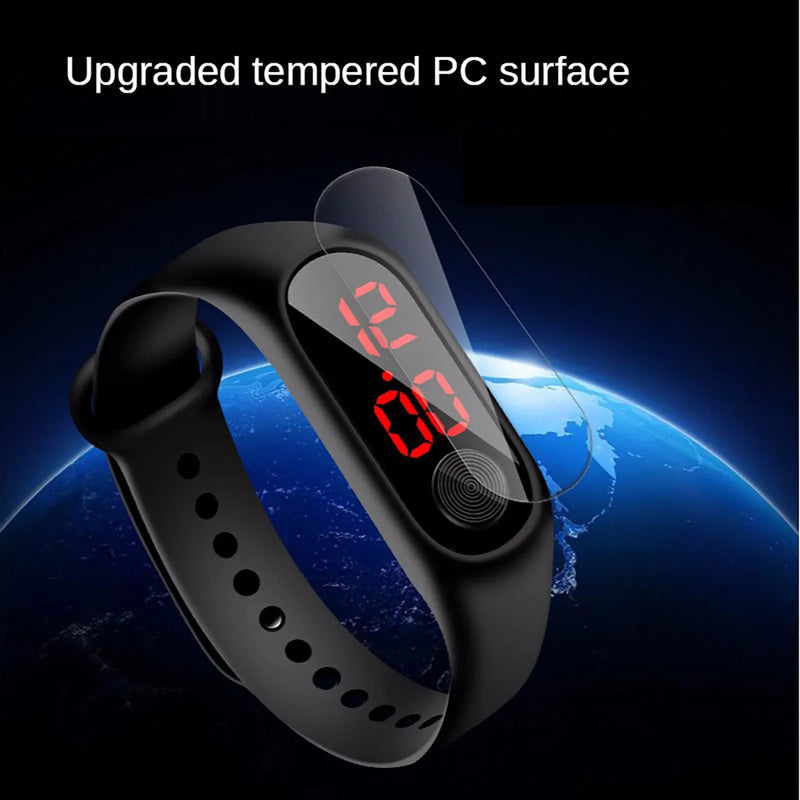 Luminous Watches Men's Watches Bucket Led Electronic Sports Outdoor Fashion Men Women Watches for Men Relogio Masculino Relógio