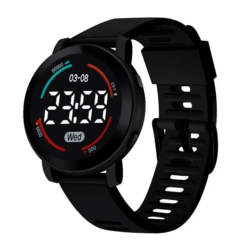 Couple Watches Fashion LED Digital Watch for Men Women Sport Silicone Casual Watch Electronic Clock New Relógio Masculino Reloj