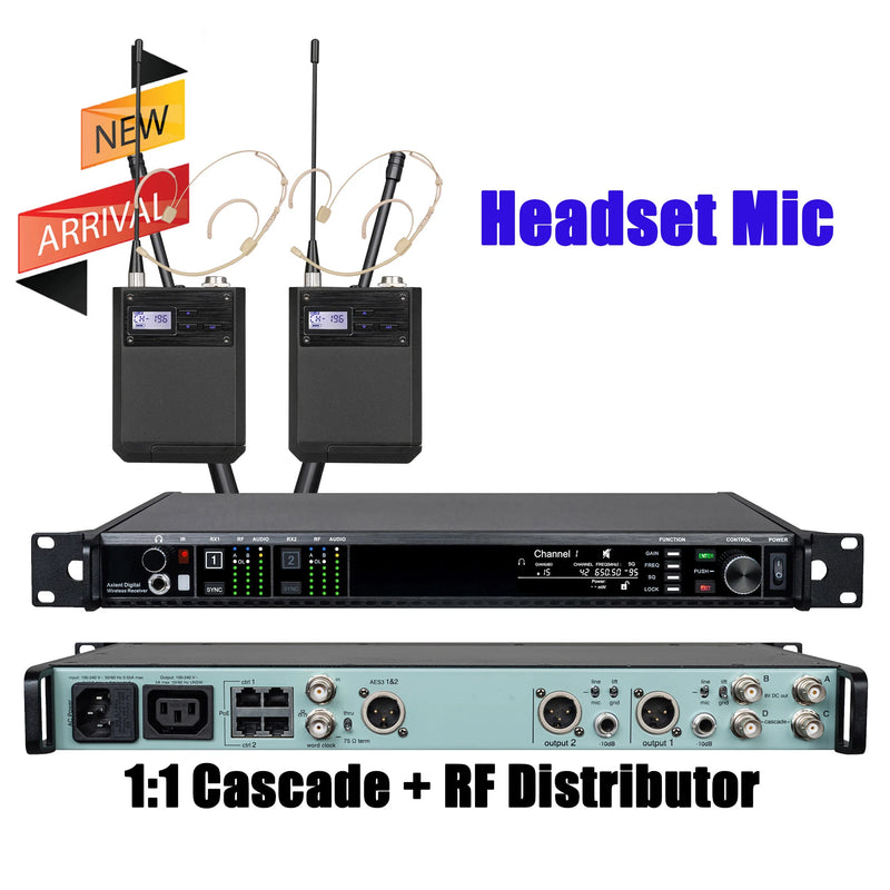 Leicozic AD4DPro Microfono KSM11 SM-Beta58 Cascade 8V To UA874 Antenna Professional Stage Microfone Dynamic Diversity 500/600Mhz