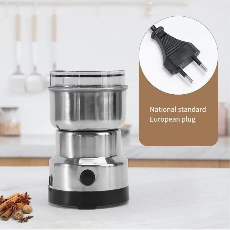 Multifunctional Coffee Chopping Blade Grain Grinder Home Electric Coffee Grinder Nut Bean Spice Blender Kitchen