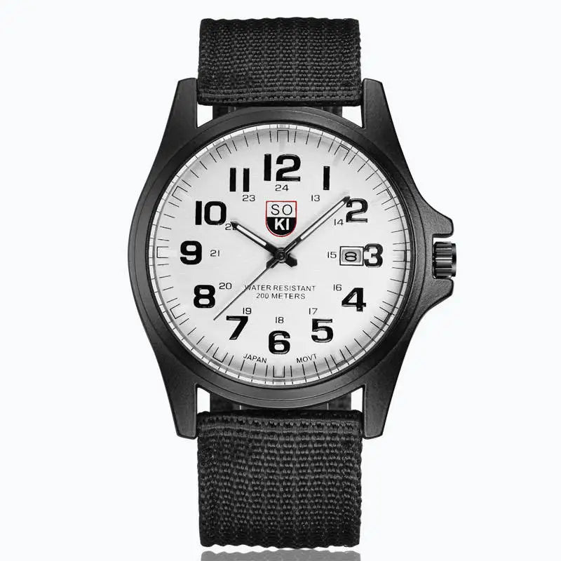 Fashion Nylon Strap Quartz Watch Men Watches Brand Couple Round Dial Wrist Watch Relógio Masculino Подарок Мужчине שעונים לגברים