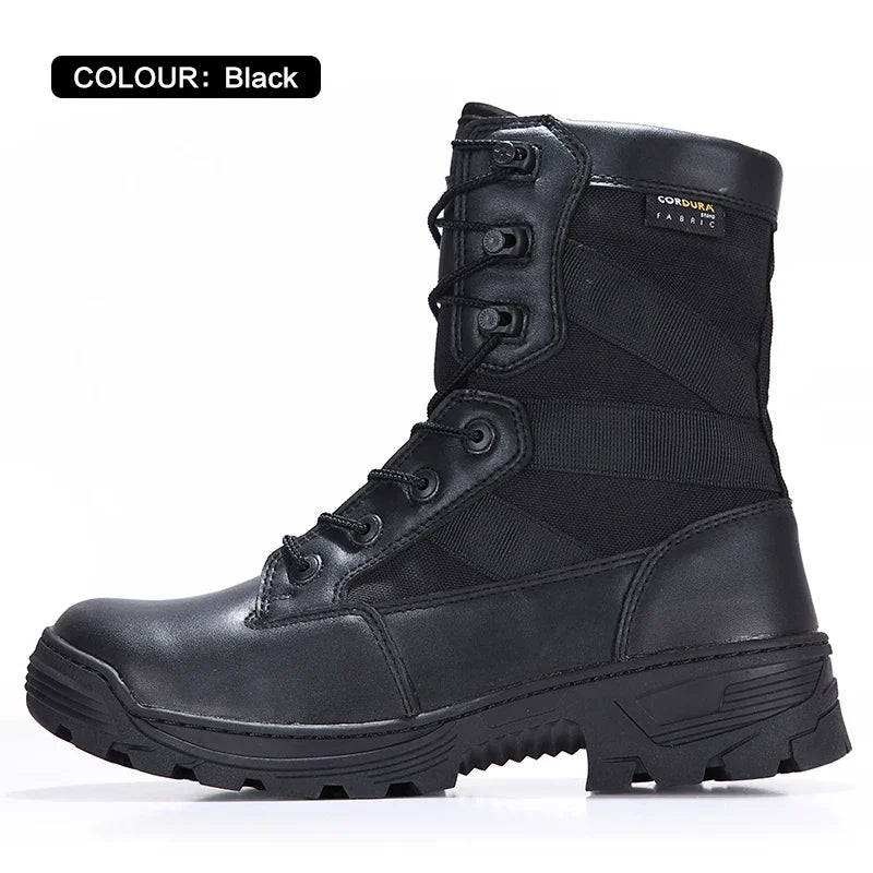 Hiking Shoes Waterproof Trekking  Men Men's shoes Sneakers Boots Layer Split-grain Gear Boots Botines Hombre Sneakers