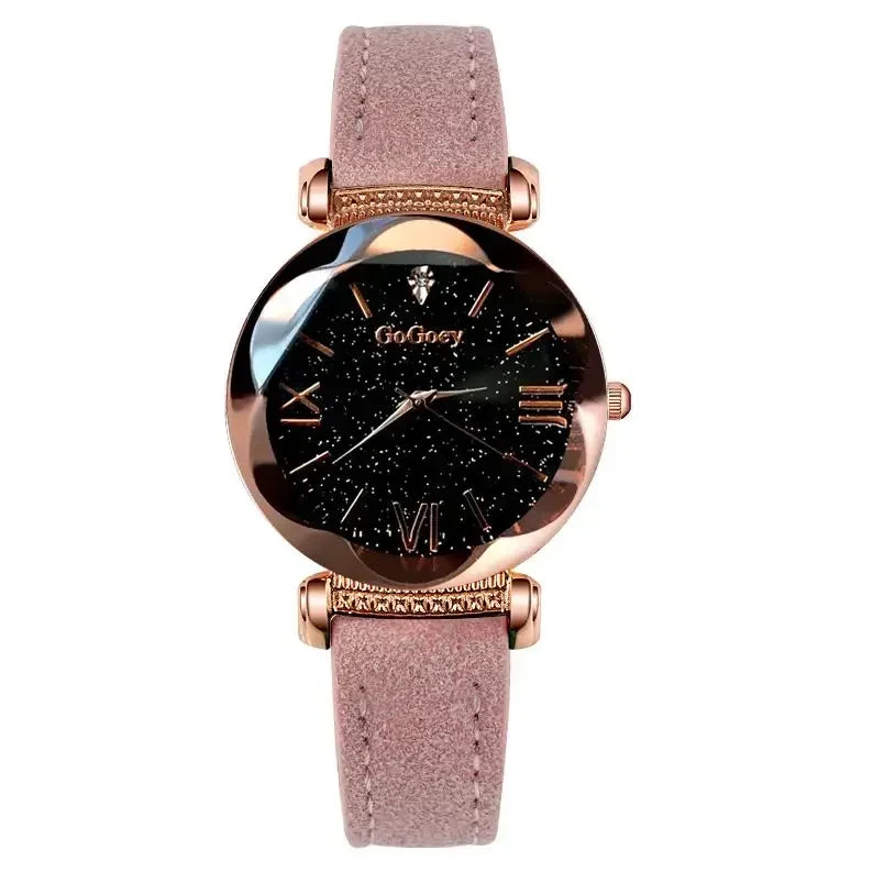 Women Watches Watch for Women Ladies Starry Sky Quartz Wristwatch  Montre Femme Reloj Mujer Horloges Vrouwen Relógio Clocks