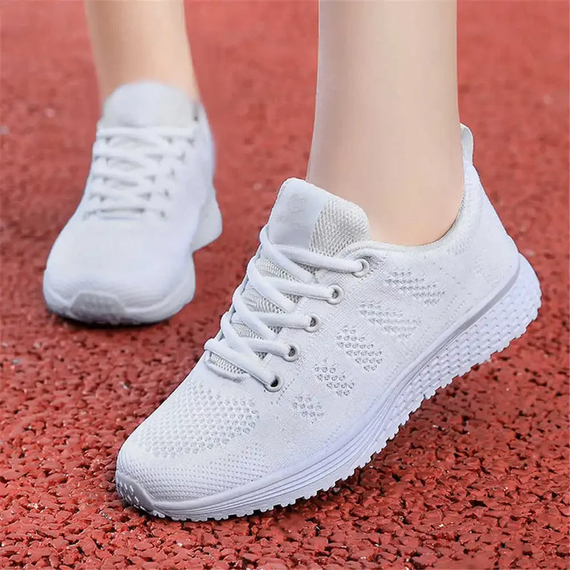 Size 37 Net Women's Blue Shoes Moccasins Womens Summer Sneakers For Children Sports Trending Products Top Quality