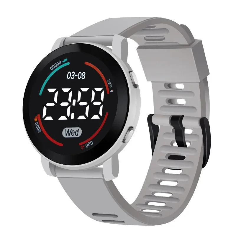 Couple Watches Fashion LED Digital Watch for Men Women Sport Silicone Casual Watch Electronic Clock New Relógio Masculino Reloj