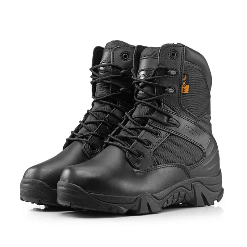 Winter Mens Boots Special Forces Combat High Boots Outdoor Sport Male Shoes Climb Mountains Cross Country Men's Shoes