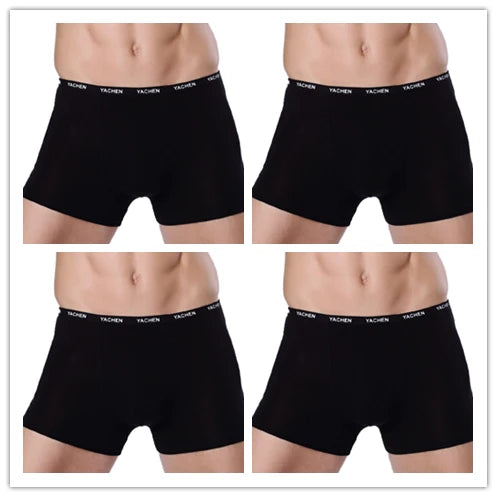 Bamboo Male Panties Sexy Underwear Men Cuecas Boxer New Fashion Boxer Shorts Mens Underware 4pcs/lot Free Shipping