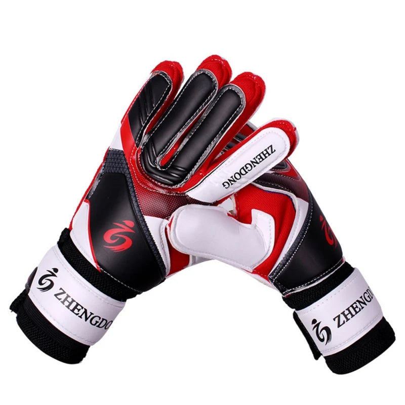 Kids Adults Professional Soccer Goalkeeper Gloves Finger Protection Goal Thickened Latex Football Gloves for futbol futebol Goal