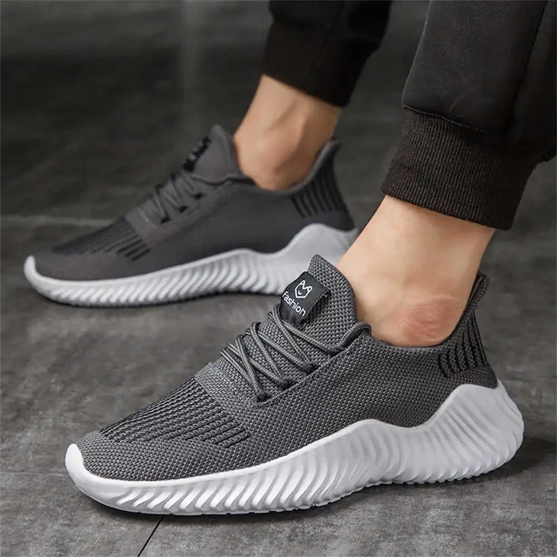 44-45 Large Size Snaeker Shoes Men Tennis Men's Sneakers Large Size 48 Silver Boots Sports Boty Losfers Idea