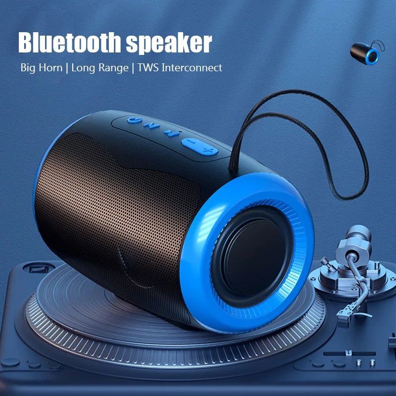 # TSN-1 Portable Speaker Wireless Bluetooth Speakers with 5.3 Stereo FM/SD/USB Disk/Aux Modes Waterproof for Outdoor Hifi Sound