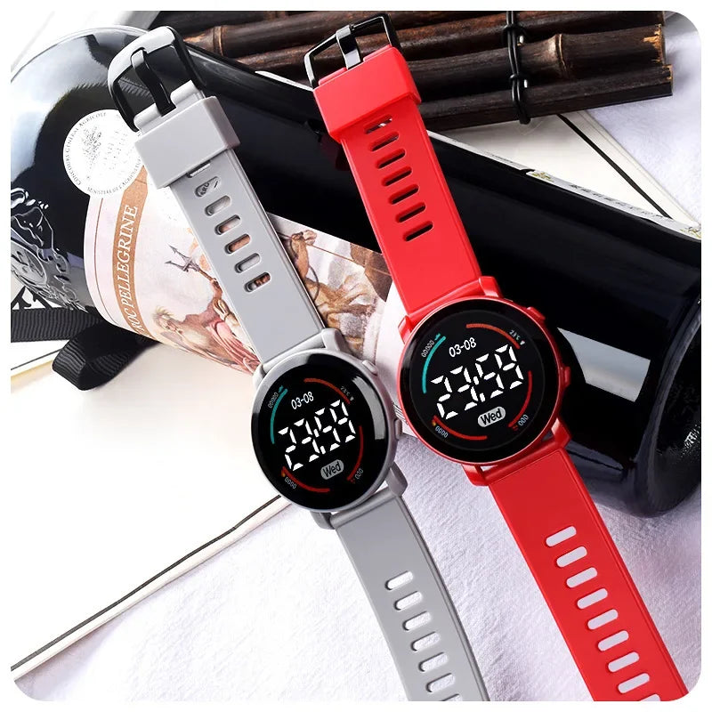 Couple Watches Fashion LED Digital Watch for Men Women Sport Silicone Casual Watch Electronic Clock New Relógio Masculino Reloj