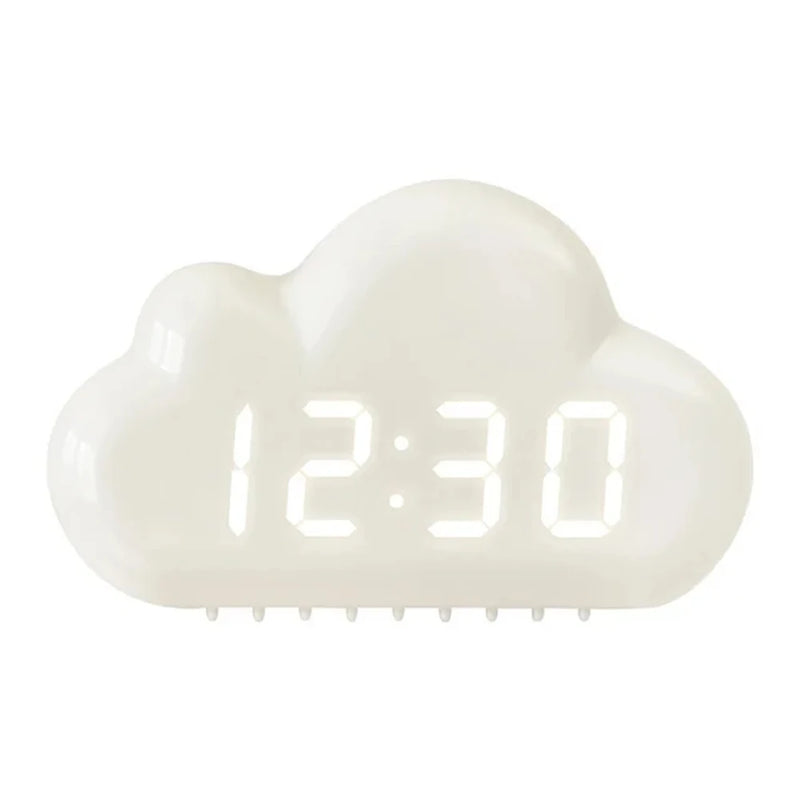 Cloud Alarm Clock Kids Light Led Table Voice Control Wake Powered Up Digital Desktop Clock USB Despertador Electronic Clock