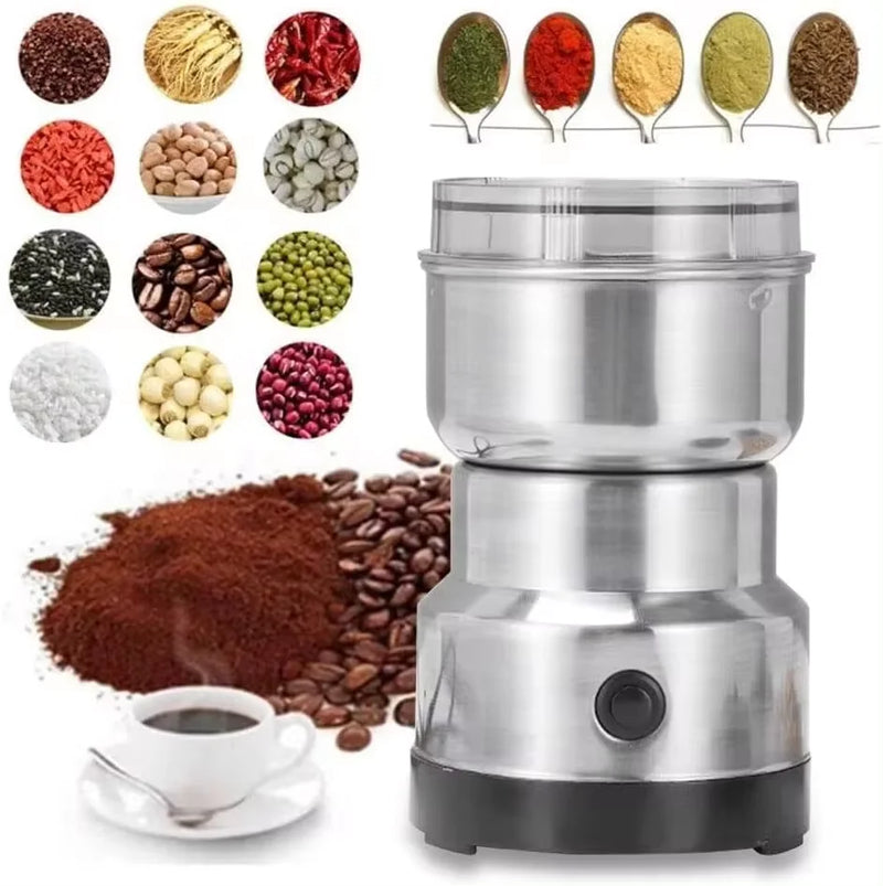 Multifunctional Coffee Chopping Blade Grain Grinder Home Electric Coffee Grinder Nut Bean Spice Blender Kitchen