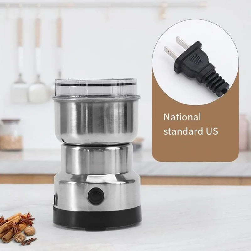 Multifunctional Coffee Chopping Blade Grain Grinder Home Electric Coffee Grinder Nut Bean Spice Blender Kitchen