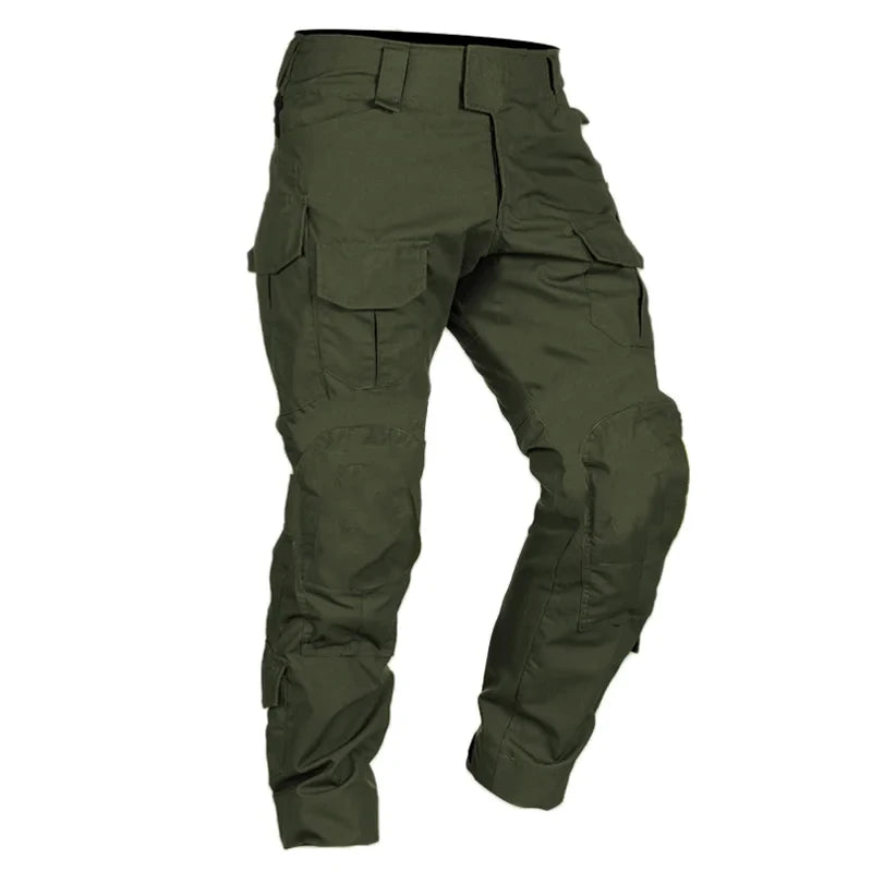 Men Combat Pants With Knee Pads Tactical Cargo Sport Trousers Camouflage Multicam Trekking Hunting Clothes( Not knee pads)